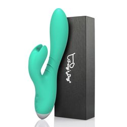 Tracy's Dog - Jade Rabbit Vibrator - Grün