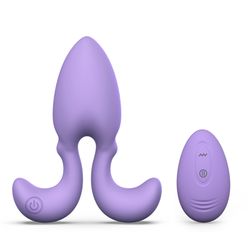 Tracy's Dog - Dorace Vibrator With Remote Control - Purple
