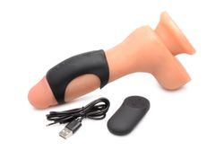 Anillo vibrador para el pene con mando a distancia G-Shaft