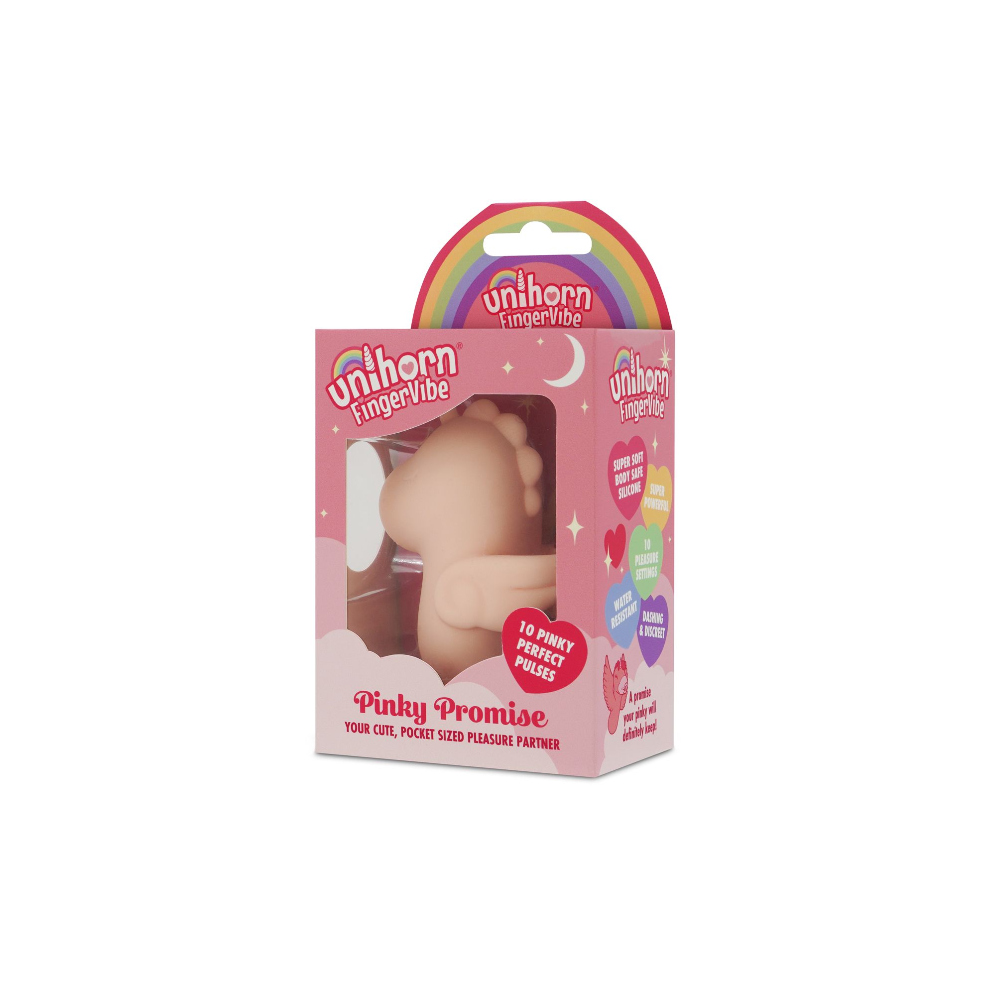 Unihorn - Finger Vibe Vingervibrator - Pinky Promise foto 8