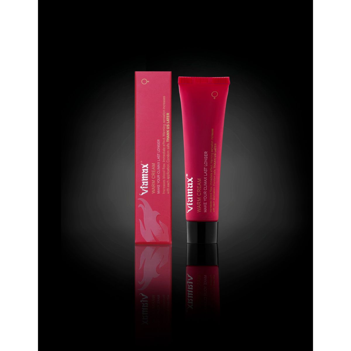 Viamax - Warm Cream Intieme Crème - 15 ml foto 3