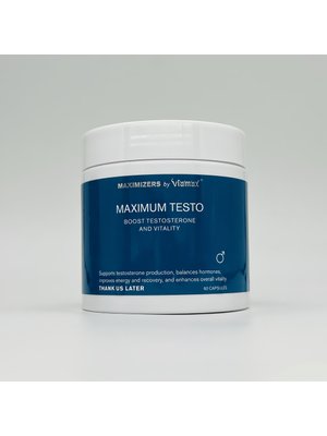 Maximizers by Viamax - Maximum Testo - 60 Capsules
