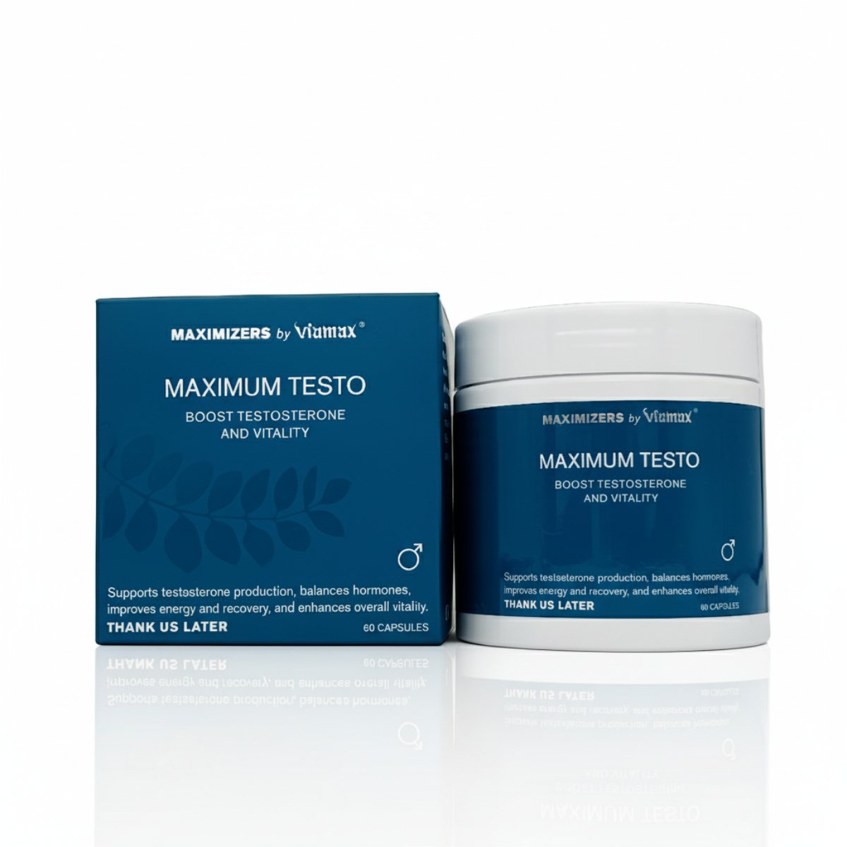 Maximizers by Viamax - Maximum Testo - 60 Capsules