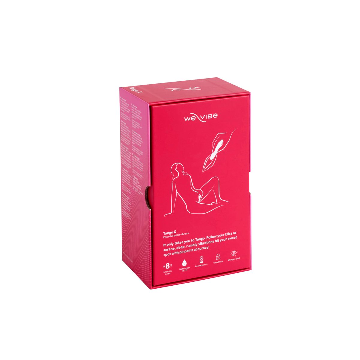 We Vibe Tango X Bullet Vibrator - Cherry Red