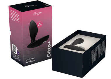 We-Vibe Ditto+ Satin Black - EasyToys