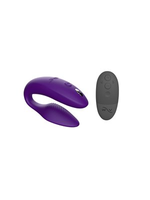 We-Vibe Sync 2 Koppel Vibrator met Afstandsbediening en App - Paars