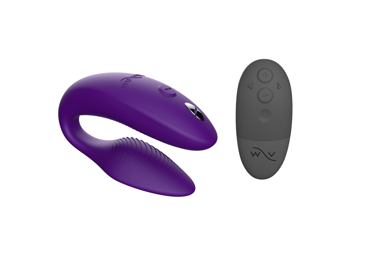 We-Vibe Sync 2 Koppel Vibrator met Afstandsbediening en App - Paars