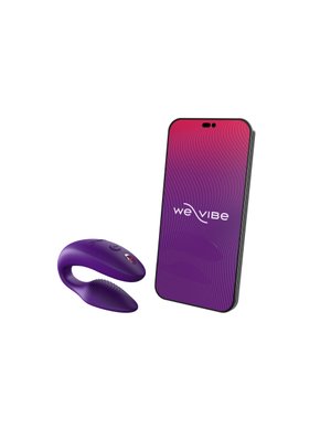 We-Vibe Sync 2 Koppel Vibrator met Afstandsbediening en App - Paars