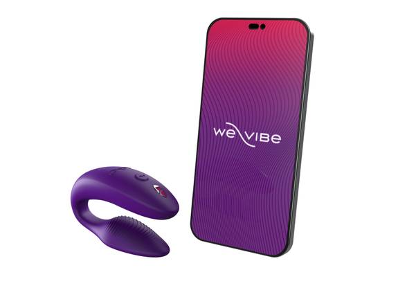 We-Vibe Sync 2 Couple’s Vibrator with Remote Control and App - Purple