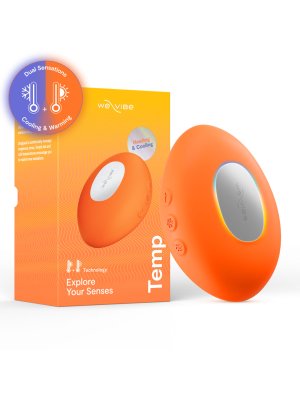 We-Vibe - Temp Lay-On Vibrator - Tangerine