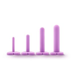 Wellness - Assortiment de dilatateurs vaginaux en silicone - Violet