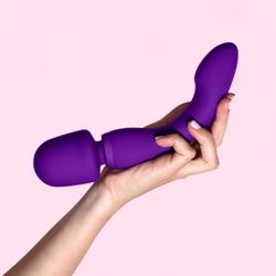 Wellness - Dual Sense Vibrator - Purple