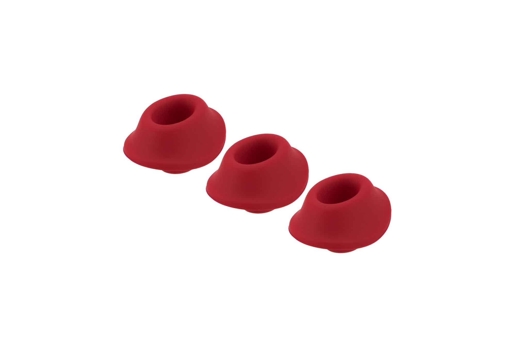 Womanizer Opzetkapjes Voor Premium – Maat M – Red – 3 St.