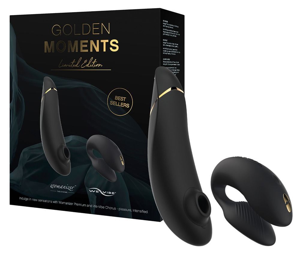 Coffret Golden Moments Womanizer et We-Vibe - Adam et Eve