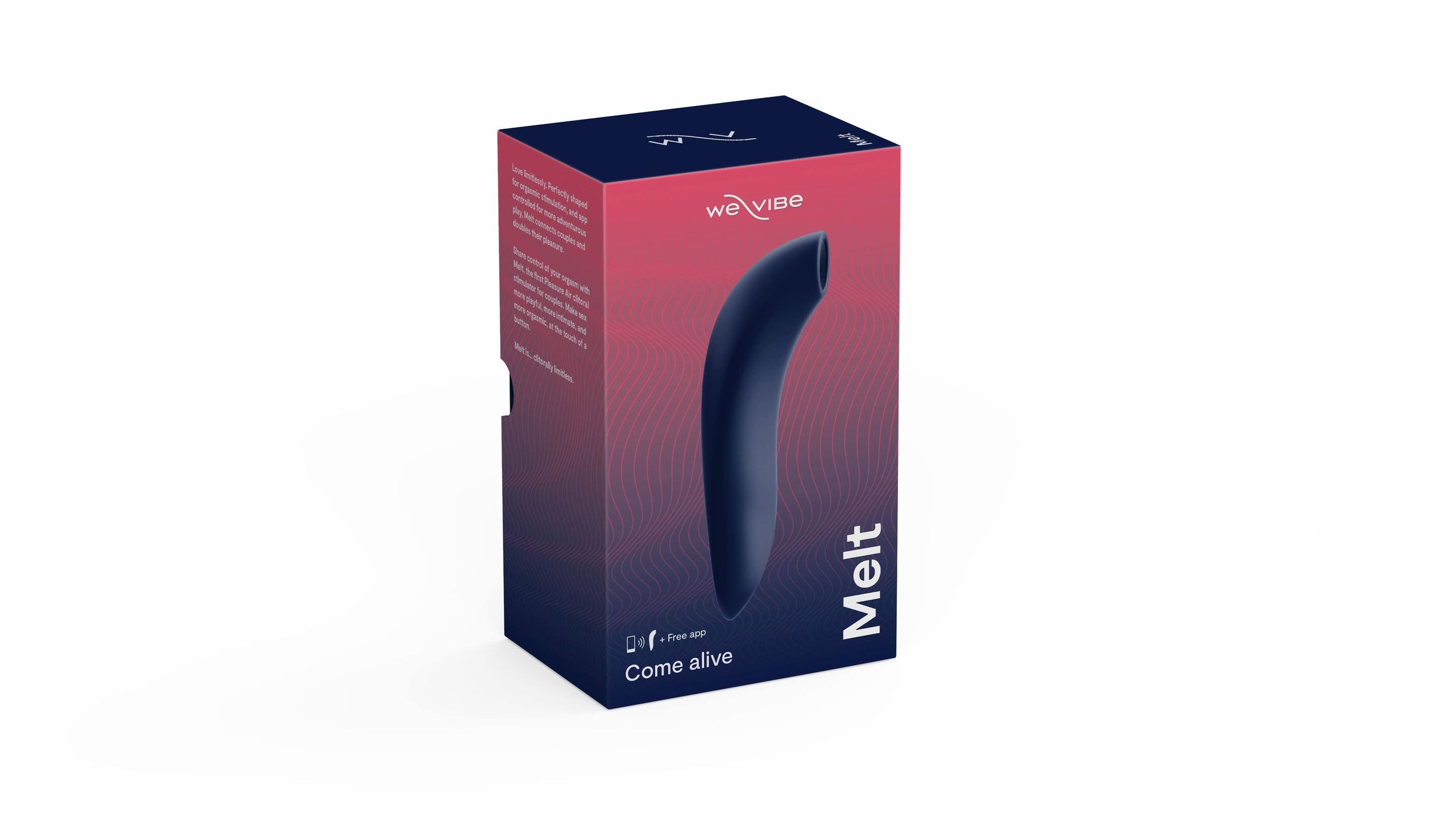 We-Vibe - Melt App Controlled - Midnight Blue - EasyToys