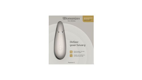 Womanizer Premium 2 Air Pulse Vibrator - Grau