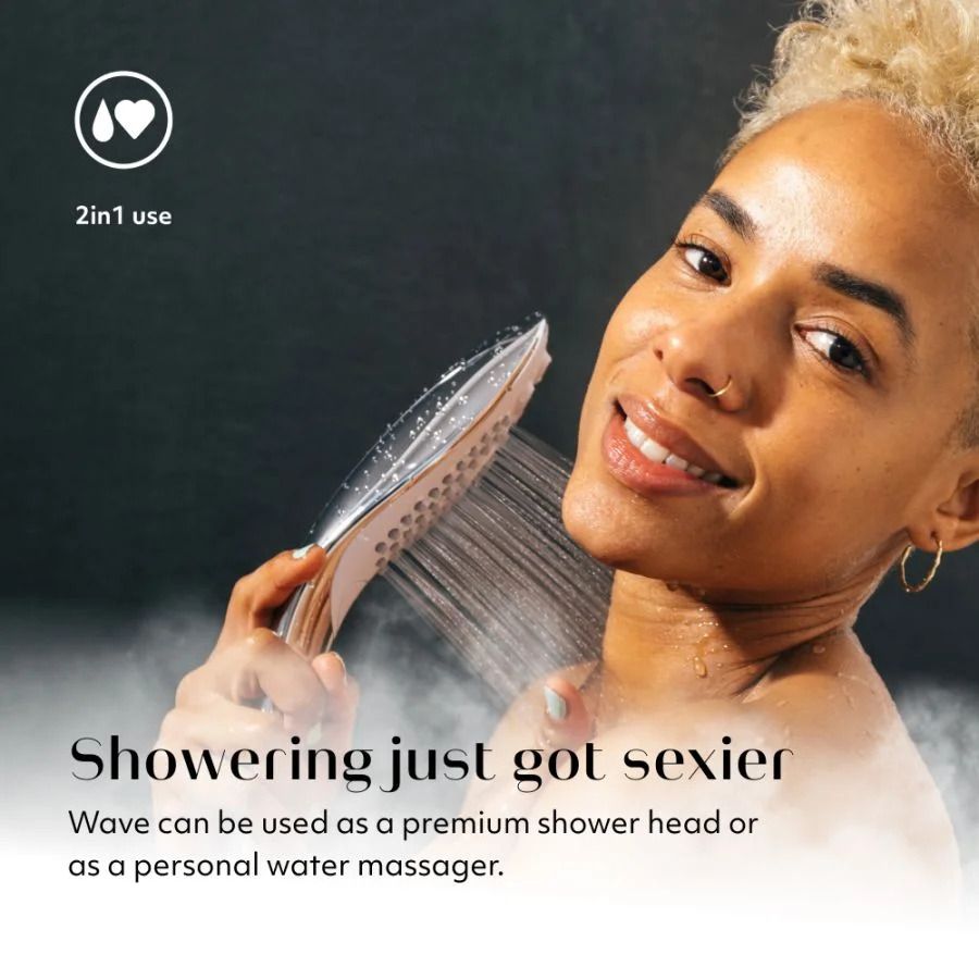 Womanizer Wave Showerhead - Chrome - EasyToys