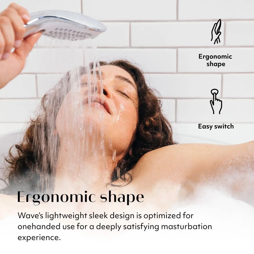 Womanizer Wave Showerhead - White