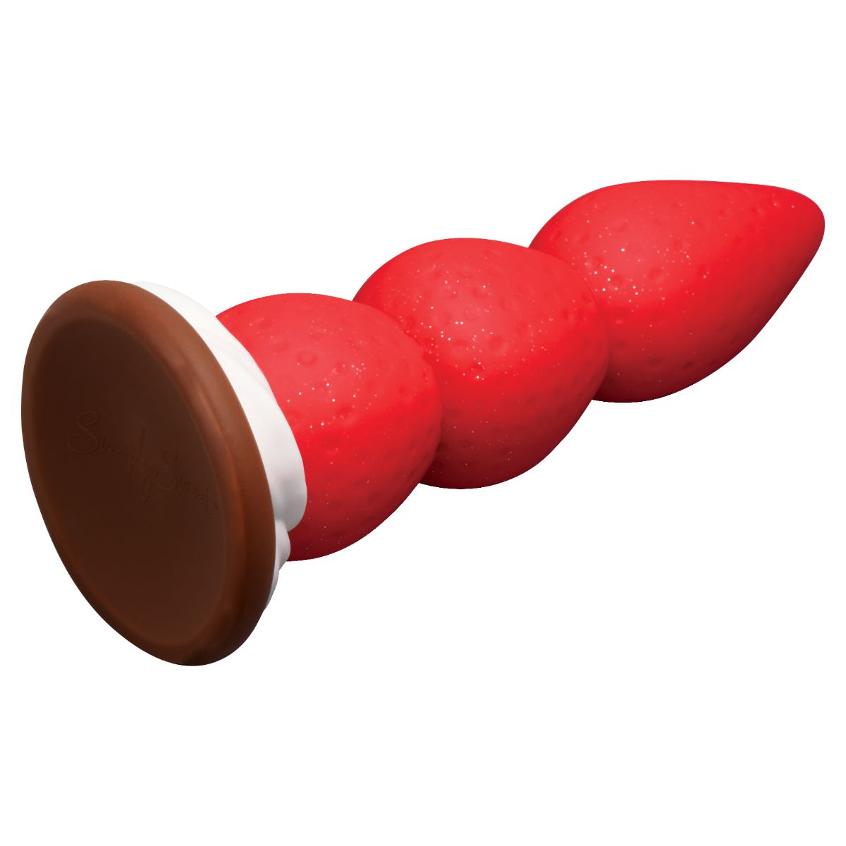 Simply Sweet - Strawberry Sweet Cream Dildo - 19,8 cm foto 8