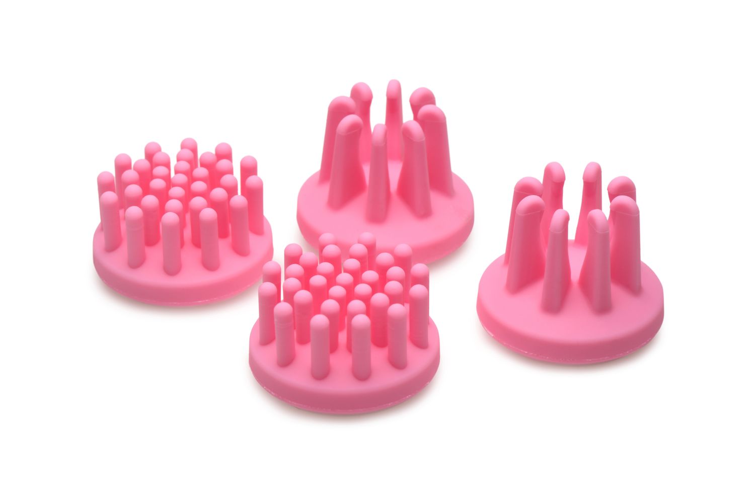 SIZE MATTERS - Roterende Tepelzuigers - 4 Opzetstukken - Afbeelding 5