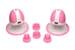 SIZE MATTERS - Rotating Nipple Suckers - 4 Attachments