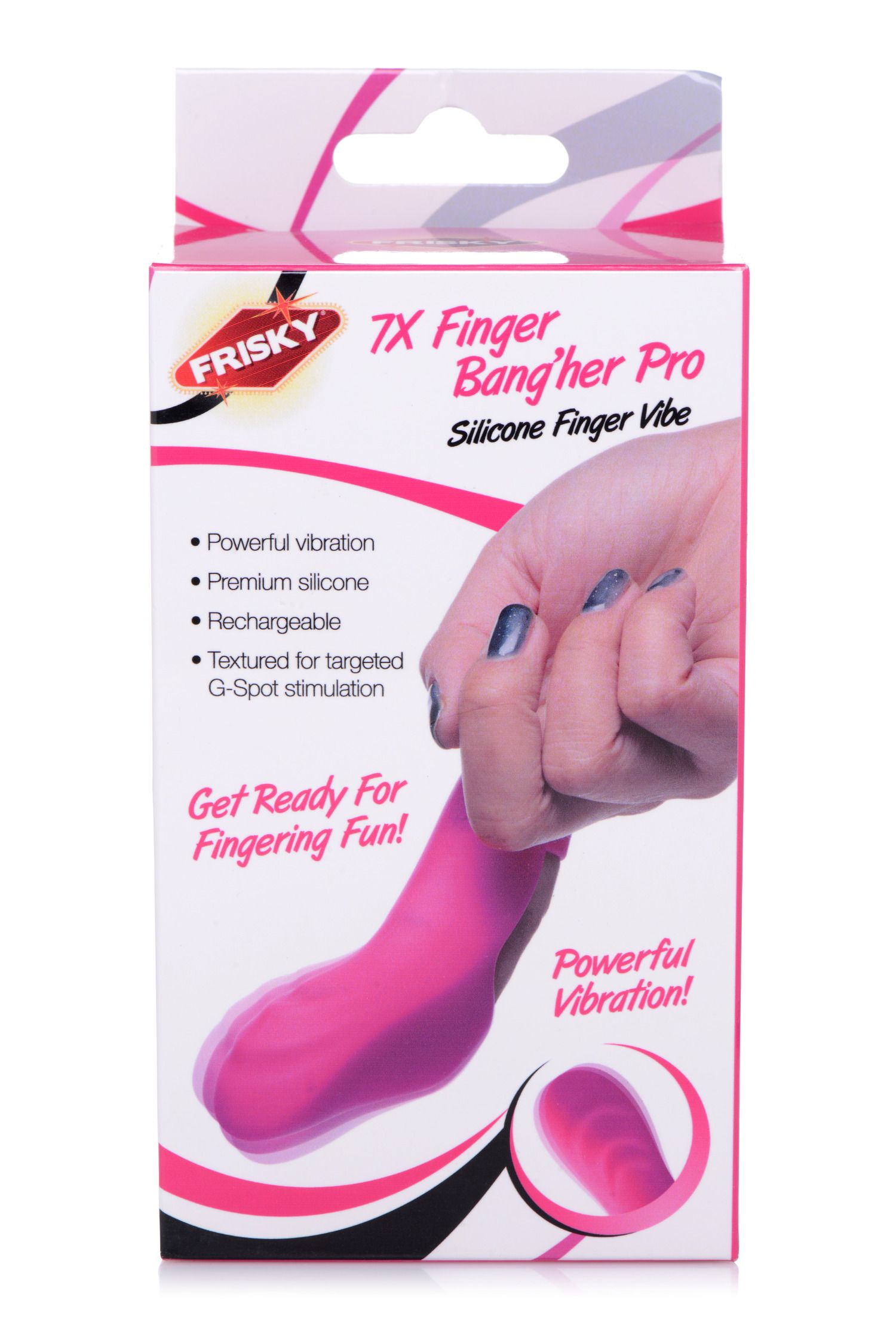 FRISKY - Finger Bang Her Pro Vingervibrator - Roze foto 19