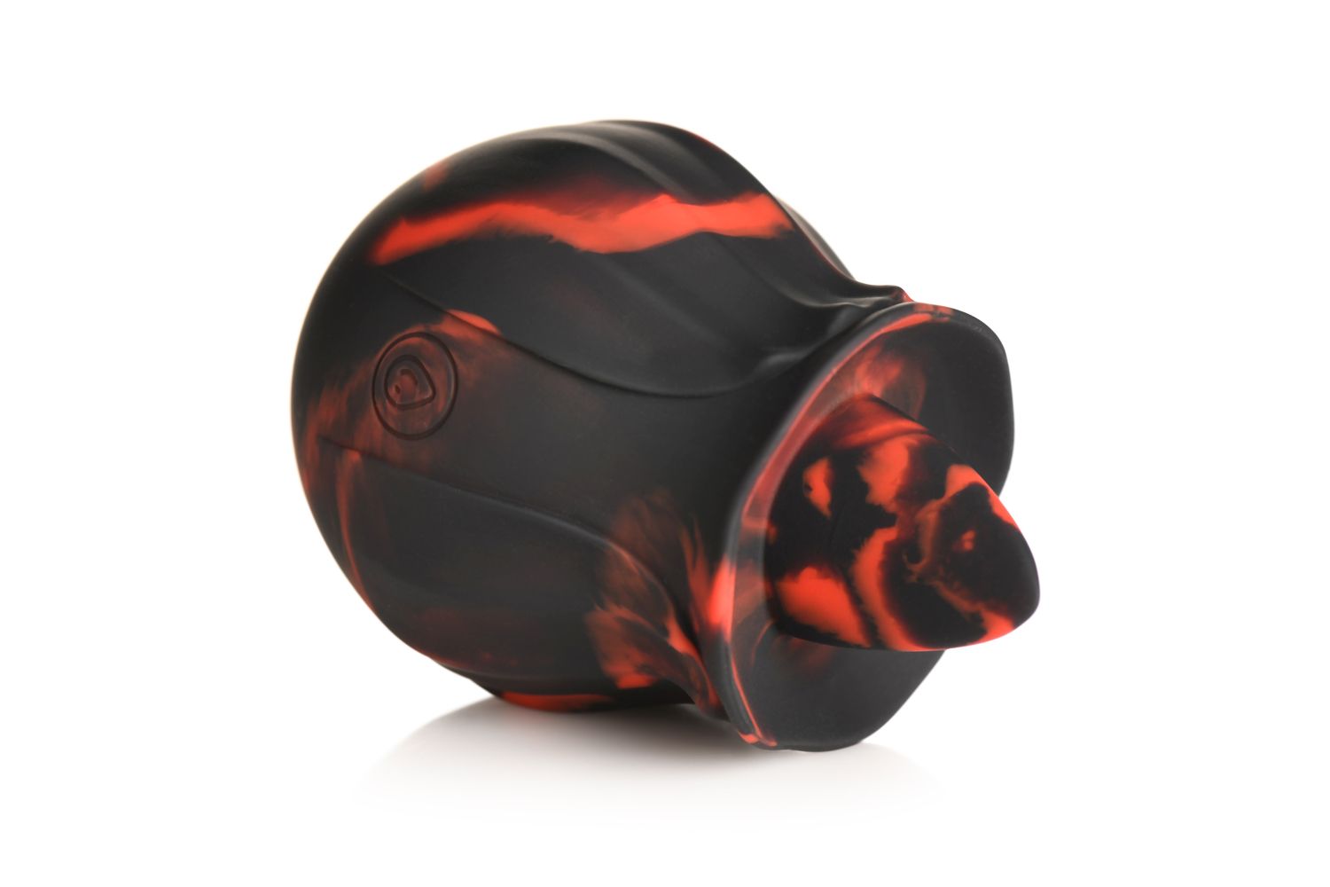 BLOOMGASM - Black Kiss Rimmende Roos Vibrator - Rood/Zwart foto 3