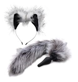 TAILZ - Plug Anal con Cola de Lobo y Orejas