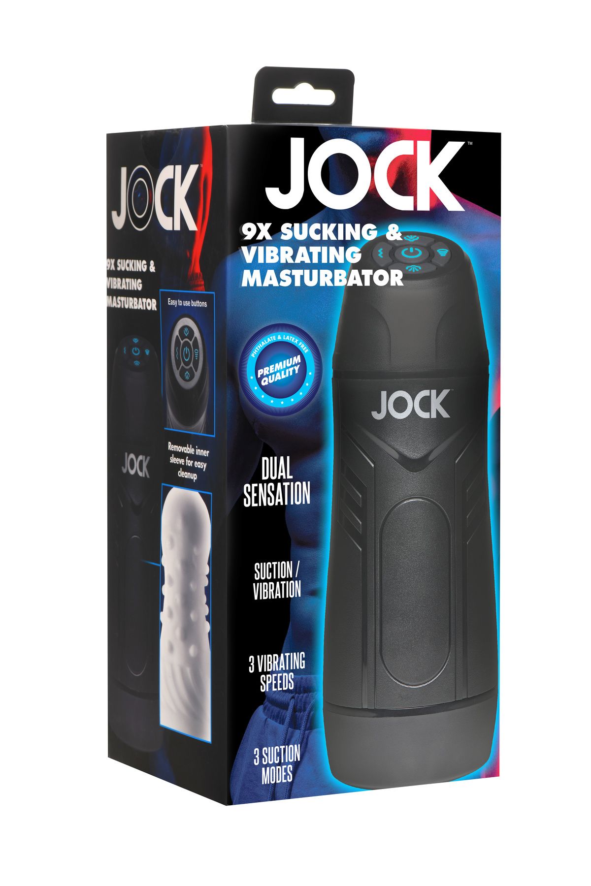JOCK - Masturbator Zuig- en Vibratiefunctie foto 22