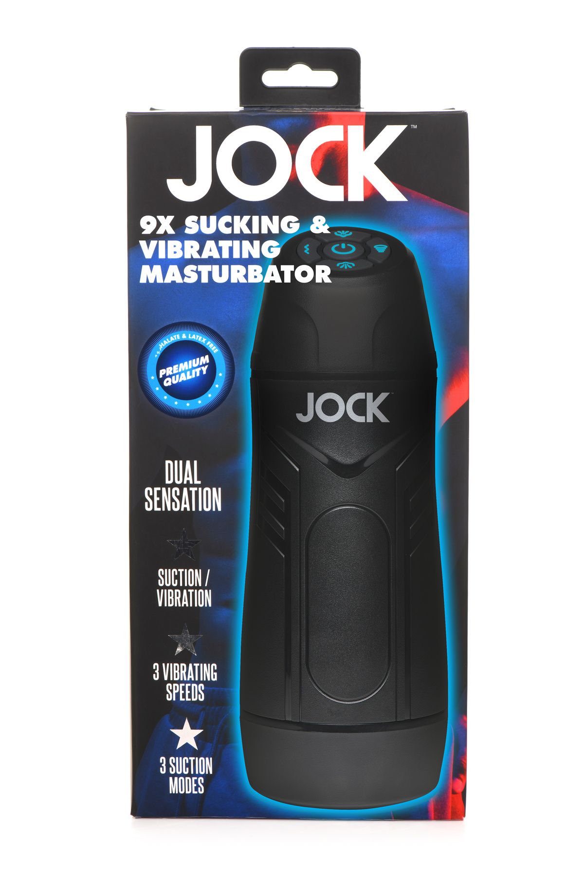 JOCK - Masturbator Zuig- en Vibratiefunctie foto 21