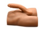 JOCK - Ass Masturbator met Positioneerbare Dildo - Mediumkleurig