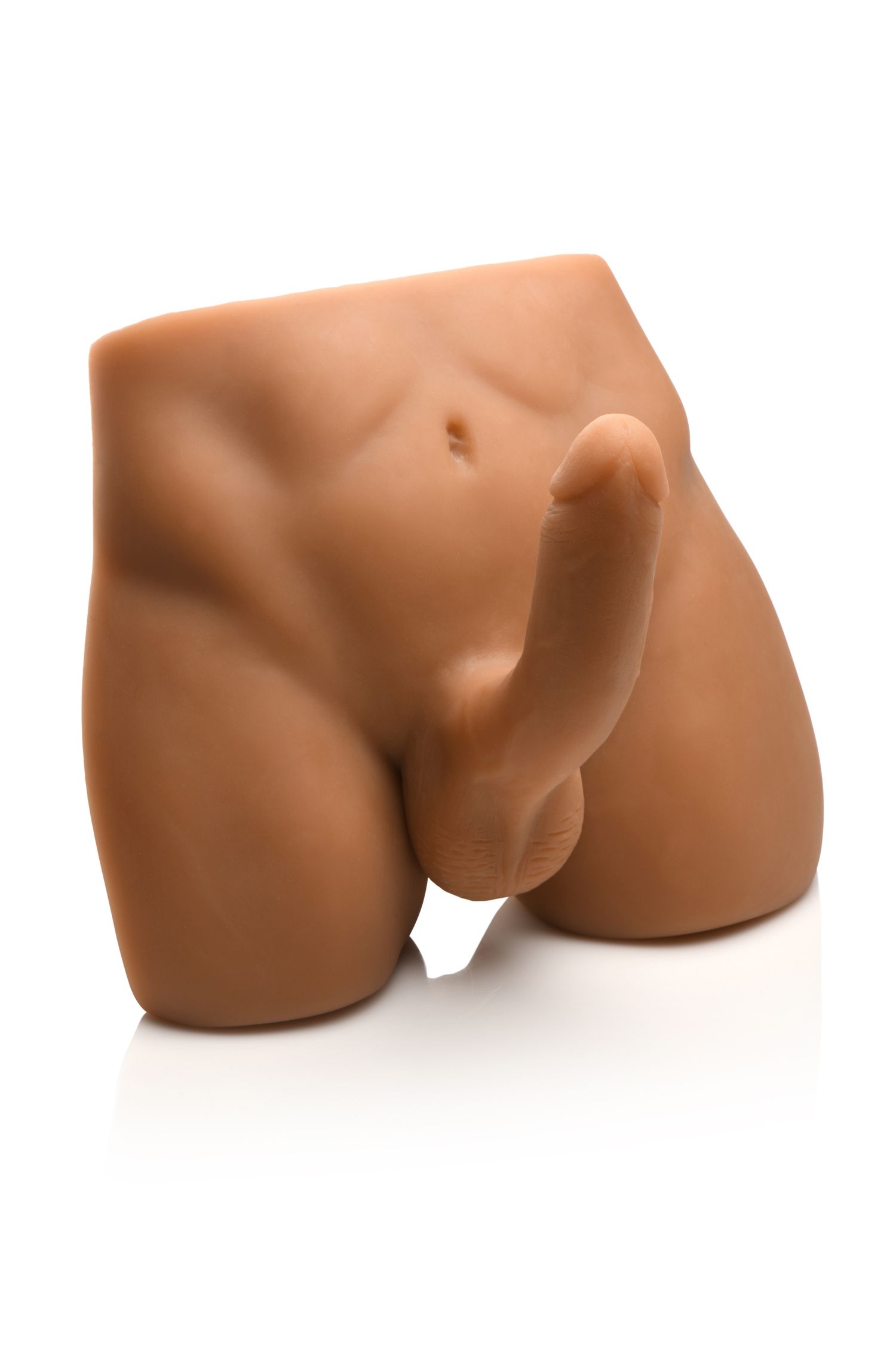 JOCK - Ass Masturbator met Positioneerbare Dildo - Mediumkleurig - Afbeelding 4