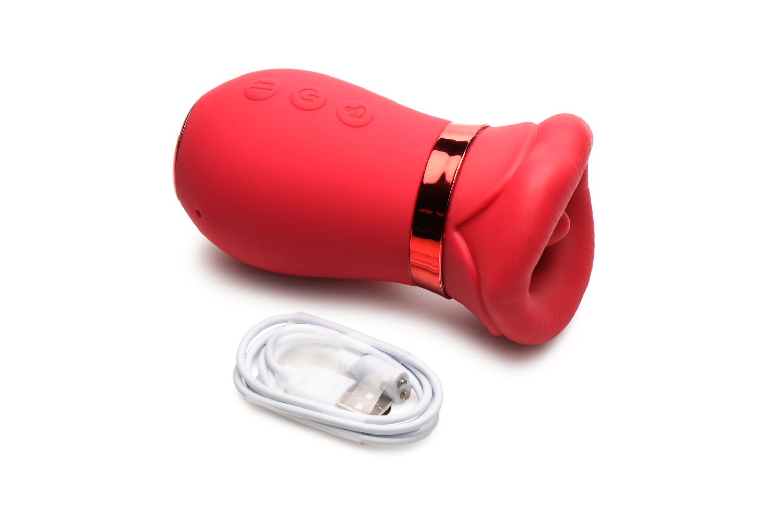 LICKGASM - Kiss Me More Clitorisstimulator Zuigen, Trillen & Kussen - Afbeelding 10