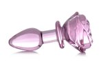 BOOTY SPARKS - Rose Glass Anaalplug Small - Roze