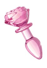 BOOTY SPARKS - Rose Glass Anaalplug Small - Roze
