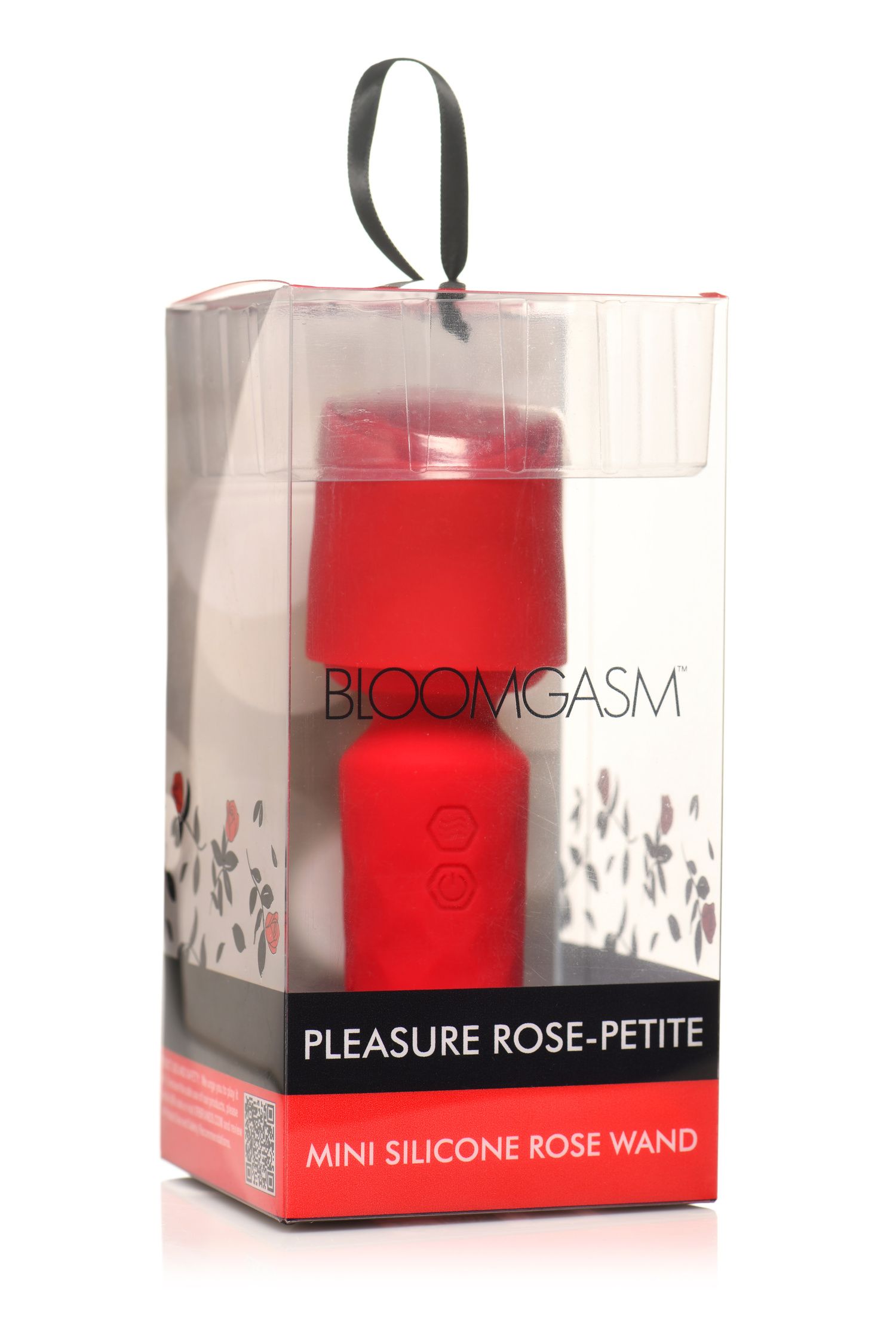 BLOOMGASM - Pleasure Rose Mini Wand Vibrator - Rood - Afbeelding 16