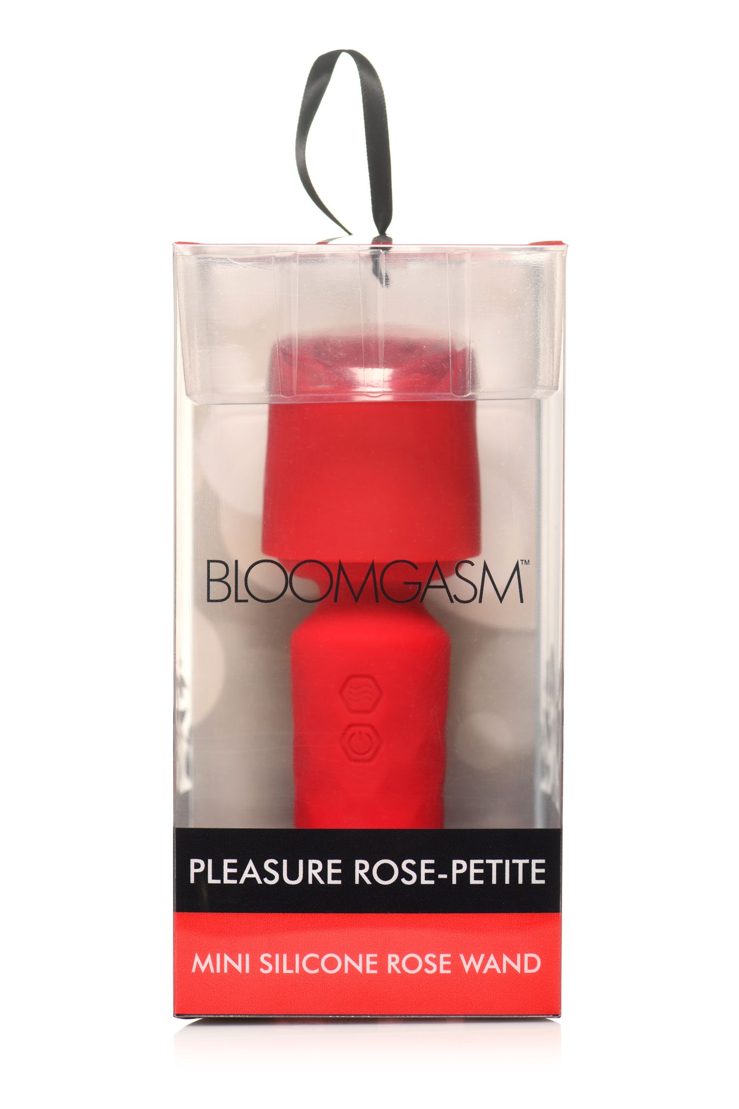 BLOOMGASM - Pleasure Rose Mini Wand Vibrator - Rood - Afbeelding 15