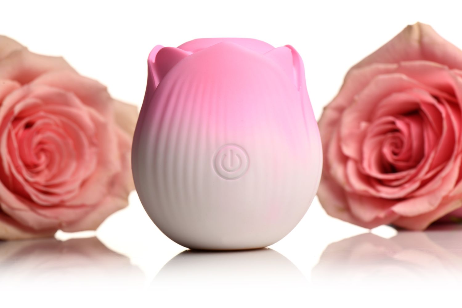 BLOOMGASM - Pulsing Petals Stimulator Tapfunctie Roos - Roze foto 6
