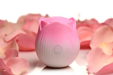 BLOOMGASM - Pulsing Petals Stimulator Pulsierende Rosen-Vibrator - Rosa -  Beate Uhse
