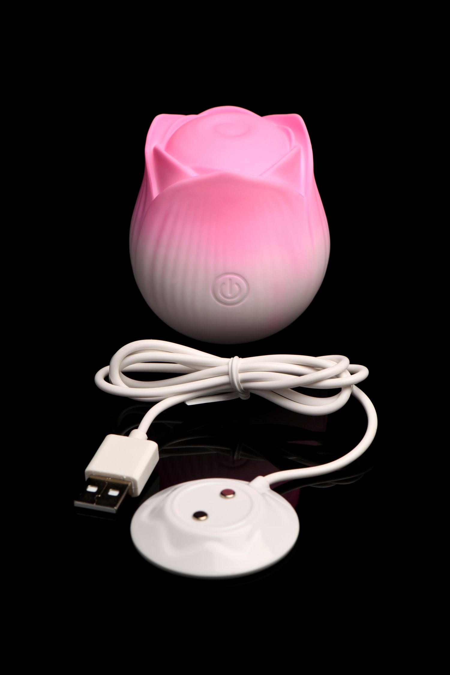 BLOOMGASM - Pulsing Petals Stimulator Tapfunctie Roos - Roze foto 19