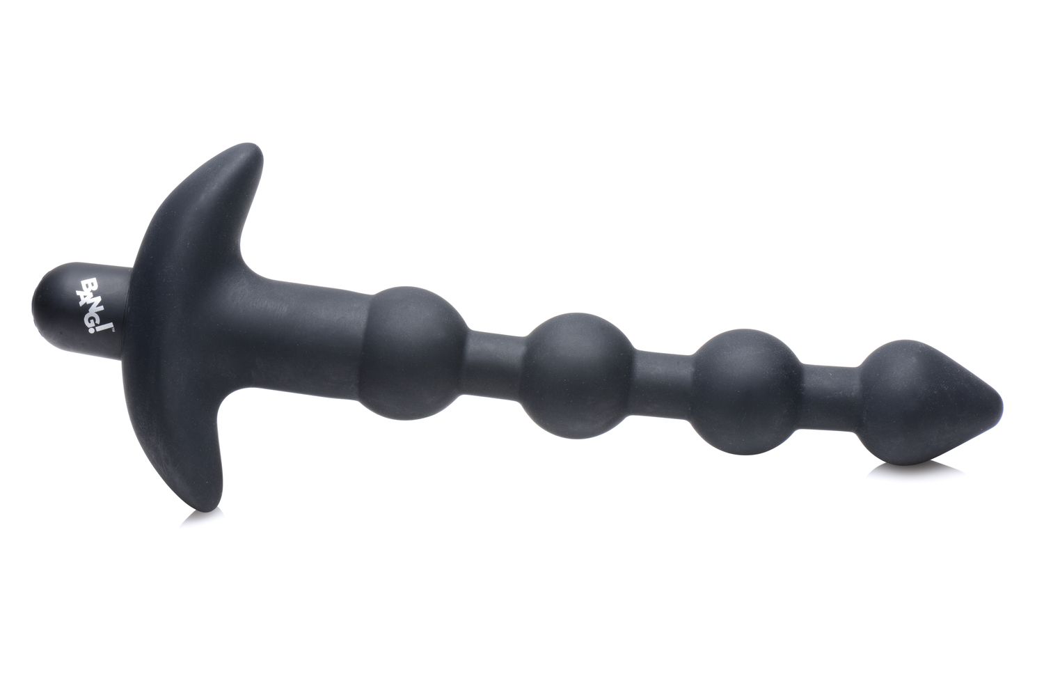 BANG! - 28X Vibrerende Silicone Anaalkralen met Afstandsbediening - Zwart - Afbeelding 9