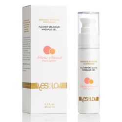 YESforLOV - Allover Delicious Massage Gel Perzik Abrikoos