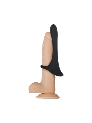 Evolved - Cock Armor Vibrerende Cockring - Zwart