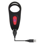 Evolved - Vibrating Penis Verlenger - Zwart