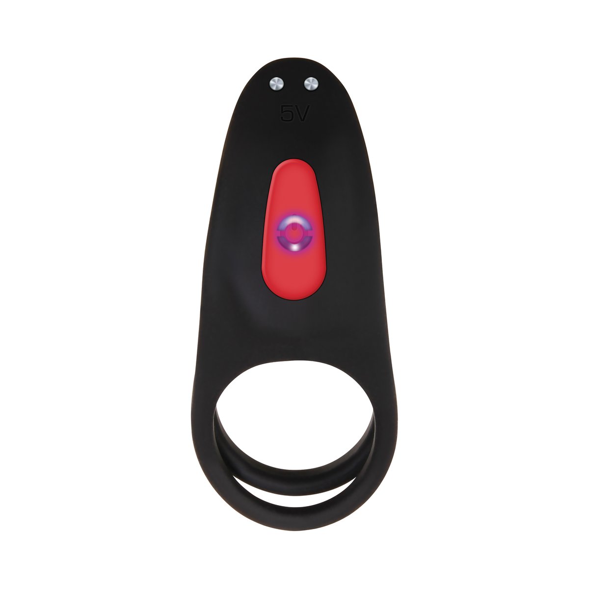 Evolved - Vibrating Penis Verlenger - Zwart