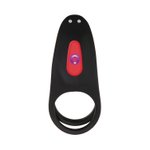 Evolved - Vibrating Penis Verlenger - Zwart