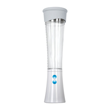 Evolved - Sucking Good Vibrating Masturbator - Transparent - EasyToys